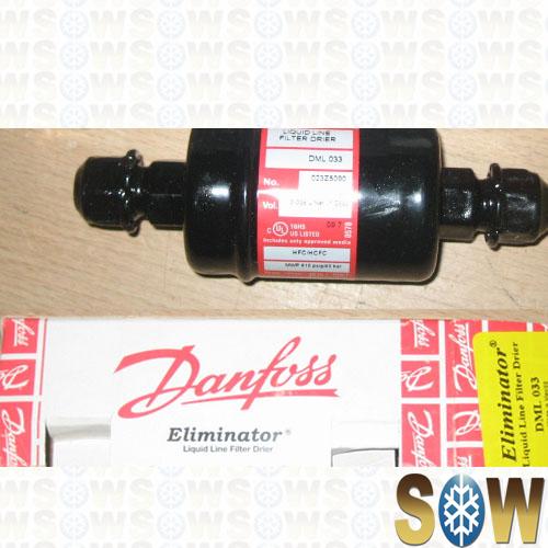 Damfoss Refrigerant Drier w/Flare Ends for Recovery Machines DCL 083S #3465 