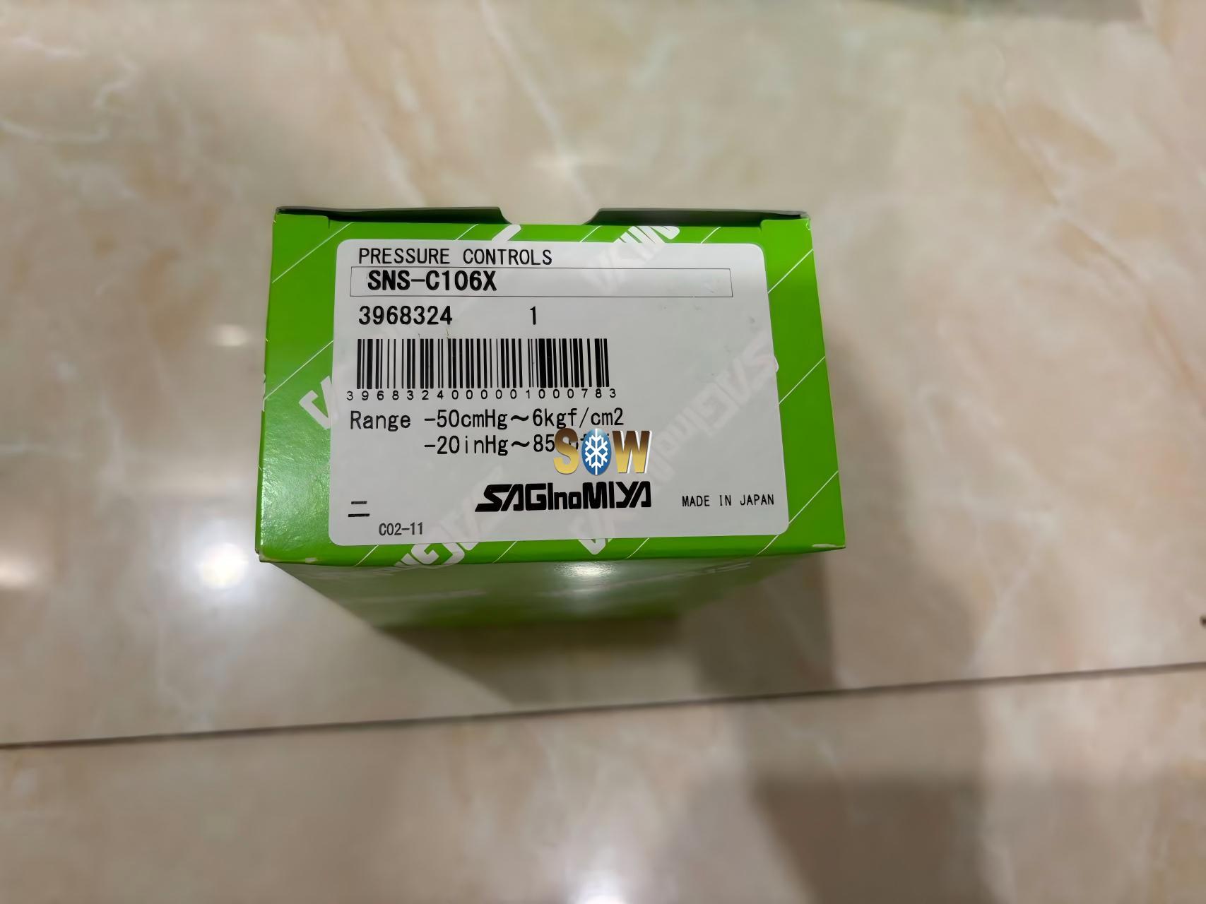 Saginomiya SNS Pressure Switch SNS-C106X