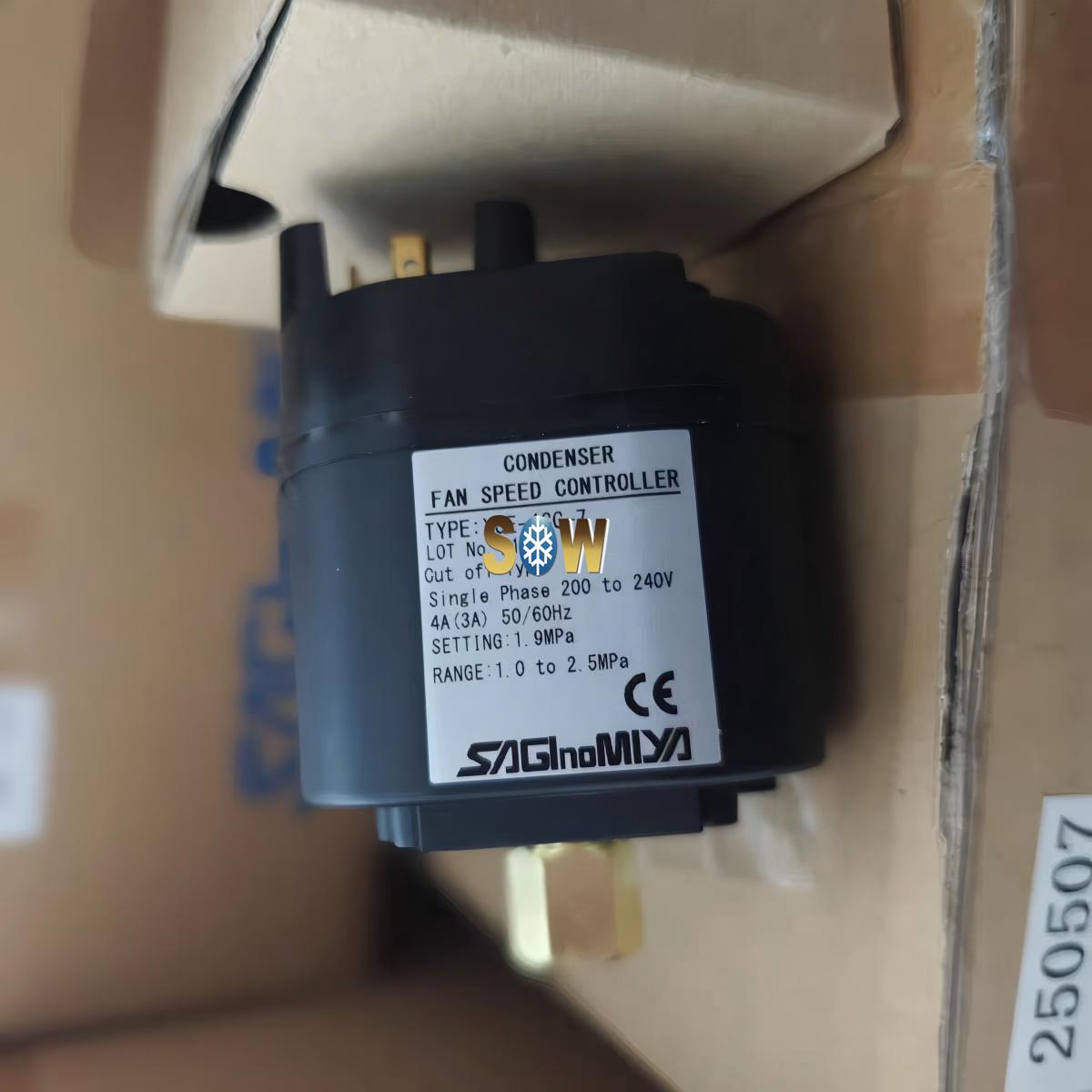 Saginomiya XGE type Condenser Fan Speed Controllers XGE-4CC-7