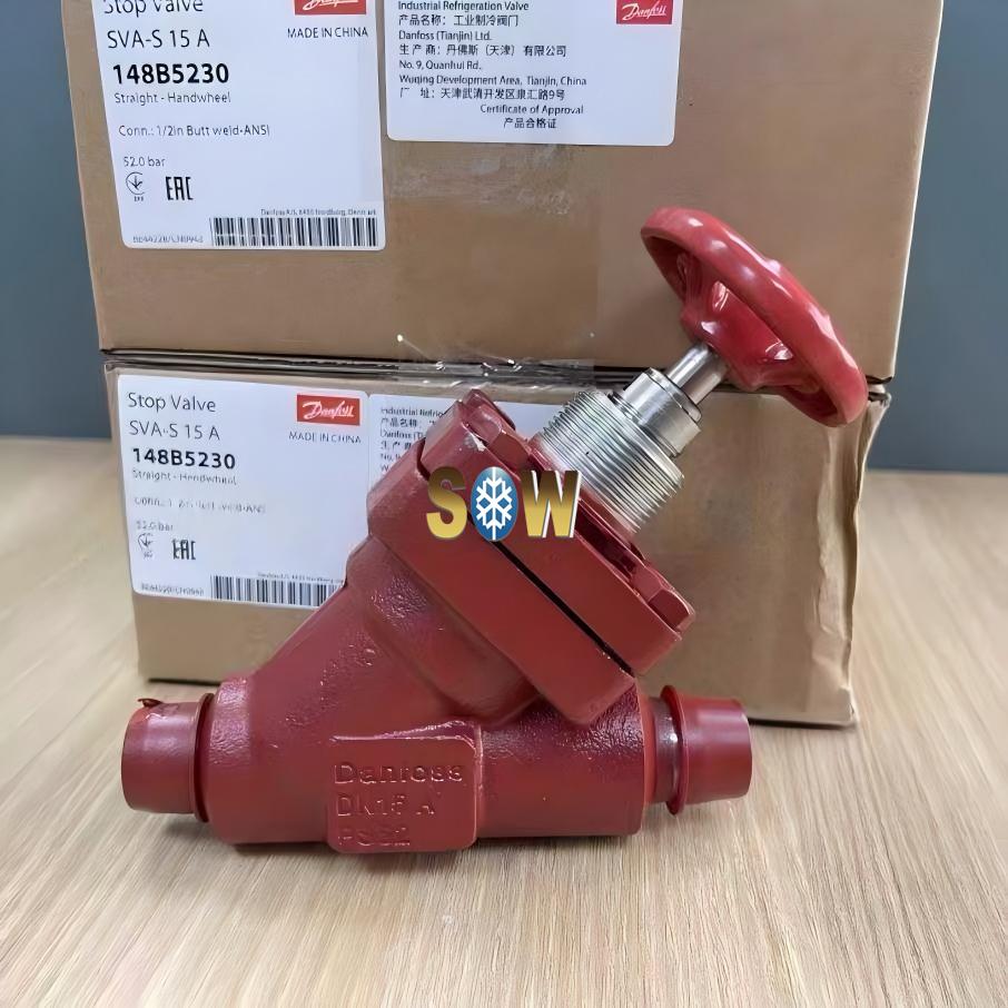 Danfoss Shut-off valve, SVA-S 15,148B5230