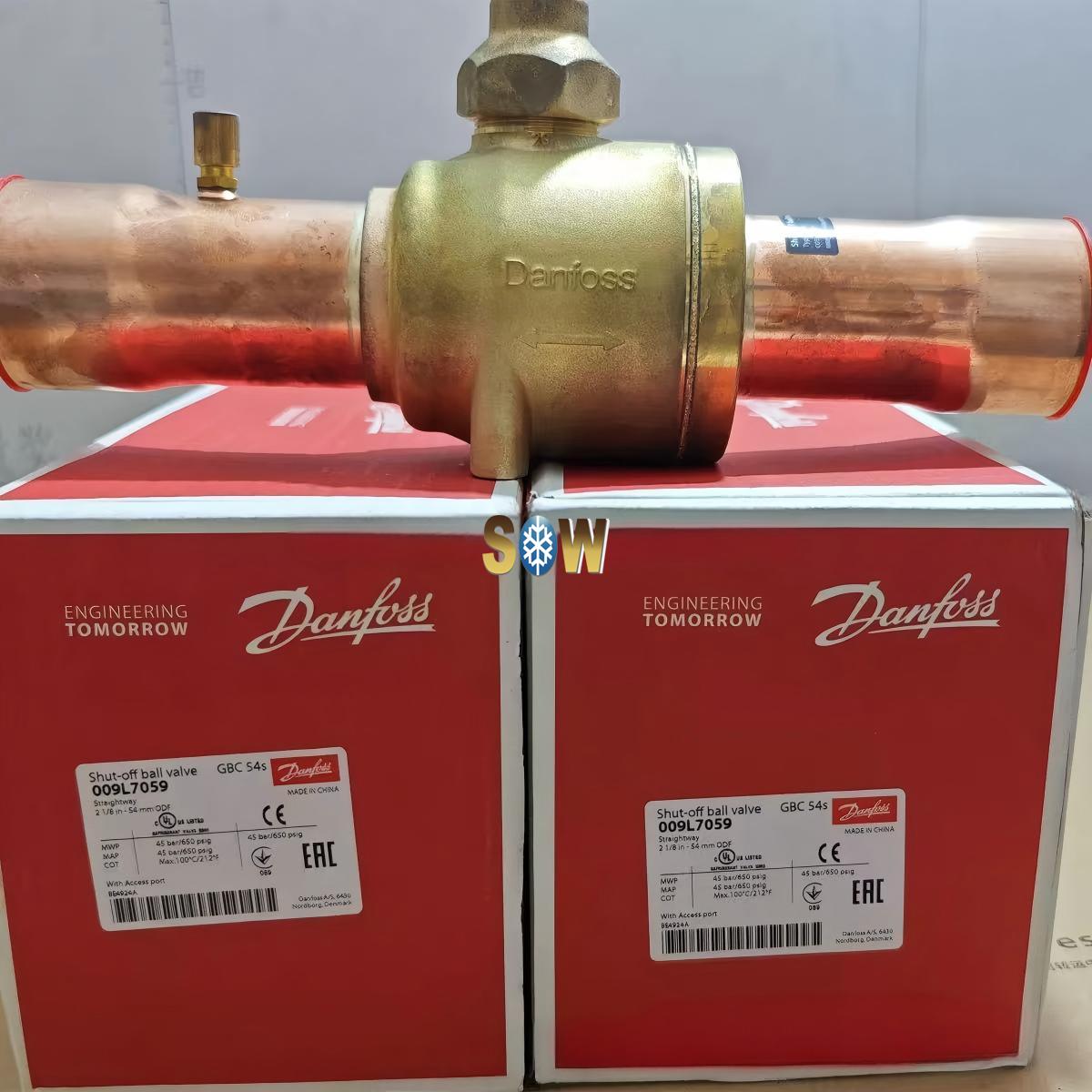 Danfoss Shut-off ball valve, GBC 54s 009L7059