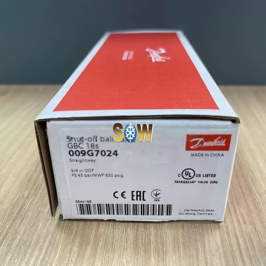 Danfoss Shut-off ball valve, GBC 18s 009G7024
