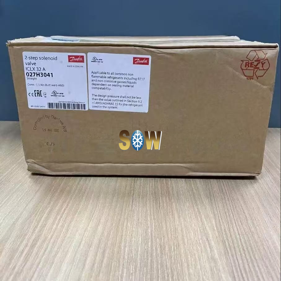 Danfoss 2-step solenoid valve, ICLX 32,027H3041