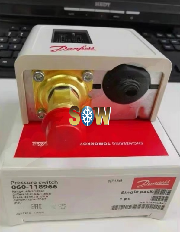 Danfoss Pressure switch, KPI36 060-118966