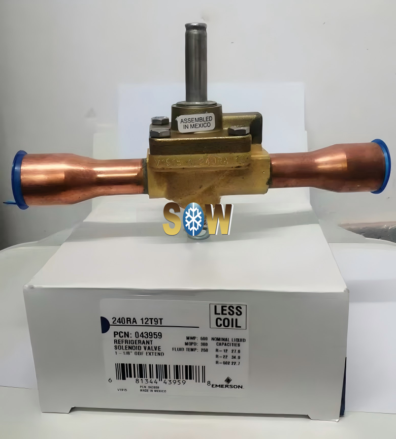 Emerson Copeland Solenoid Valve 240RA12T9T