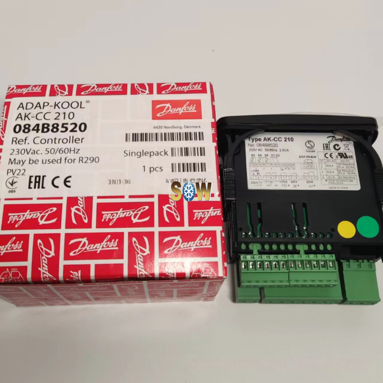 Danfoss Refrig appliance control (TXV), AK-CC 210 084B8520